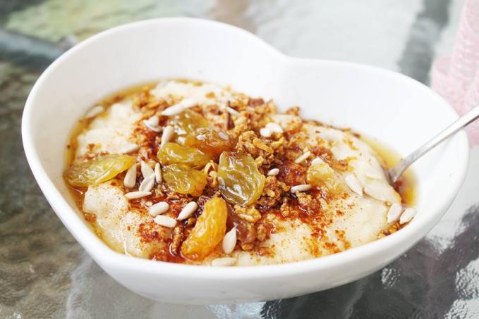 Jáhlovo - kokosová kaše