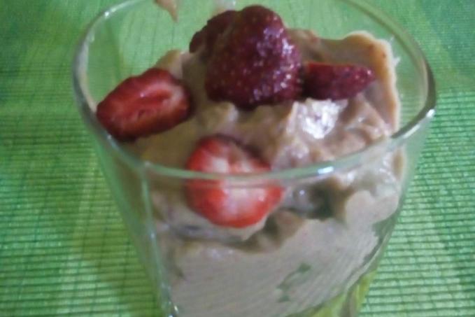 Avokádovo-jahodový krém