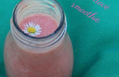 Jahodové smoothie