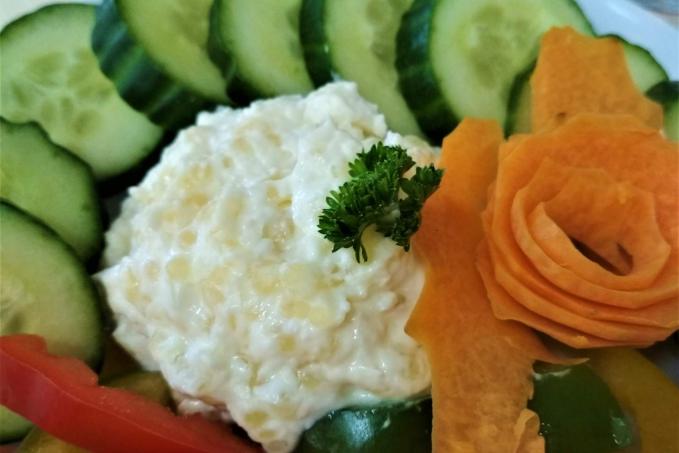 Tvarohovo-tvarůžková pomazánka