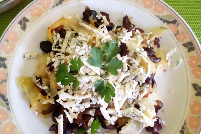 HOUBOVÉ CUDLOTO (cuketové rizoto) - LC