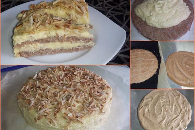 ŠVÉDSKÝ MANDLOVÝ DORT low carb