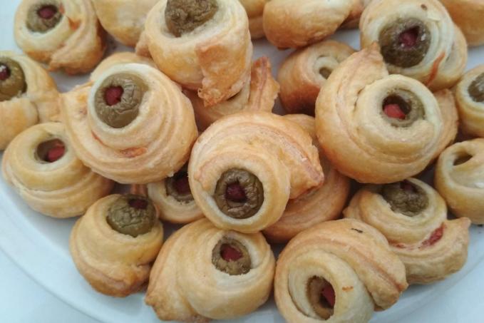 Děsivé oči - strašidelné pohoštění na Halloween