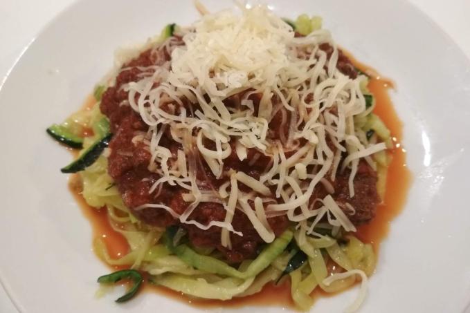 Cudle, cuketové low carb nudle