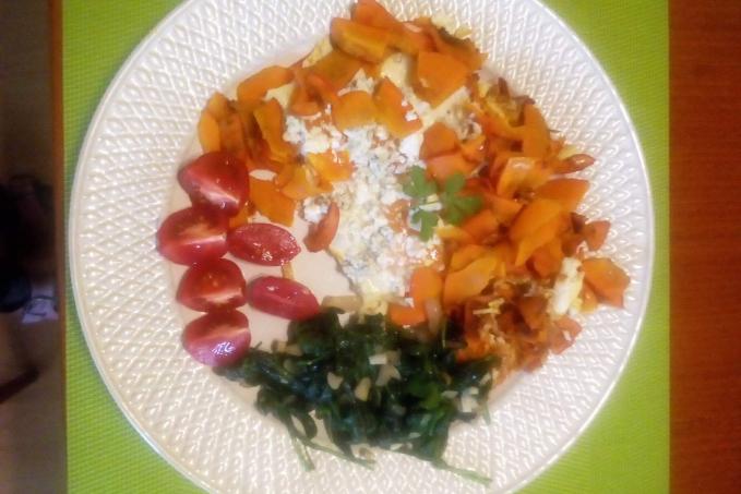 Volská oka na dýni - nízkosacharidová rychlovka