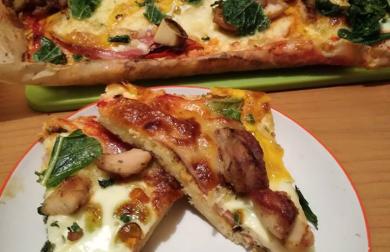 Květáková pizza - nízkosacharidová