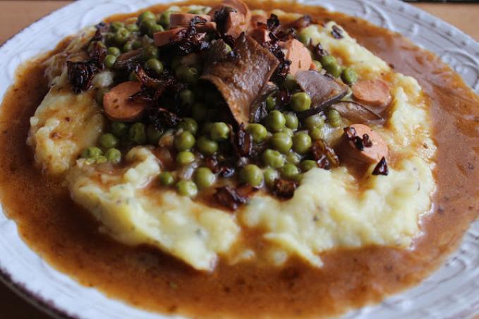 Veggie hráškový guláš