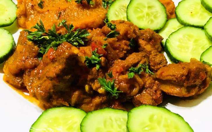 Vindaloo z vepřového masa - nízkosacharidové