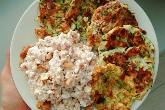 Low carb cuketové placičky