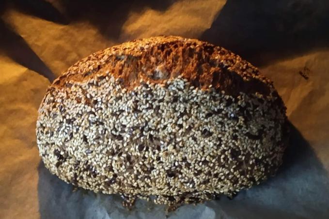 Semínkový chleba LC, KETO