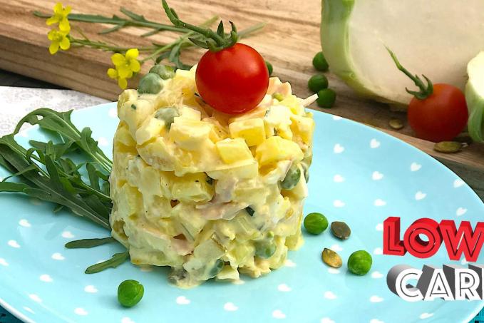 LOW CARB NEbramborový SALÁT!!