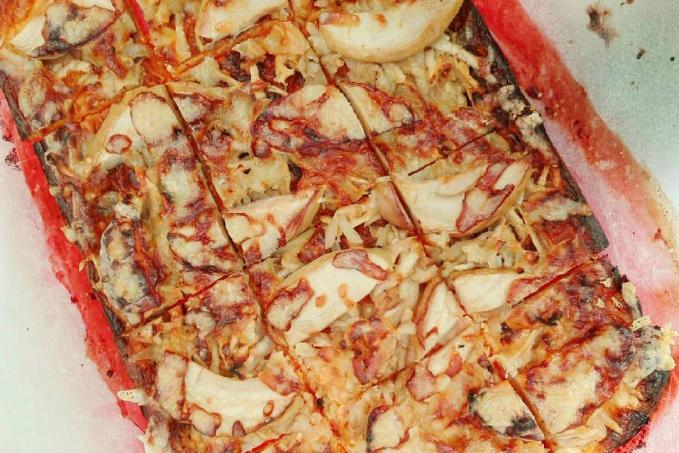 Mrkvový nákyp s jablky a sýrem