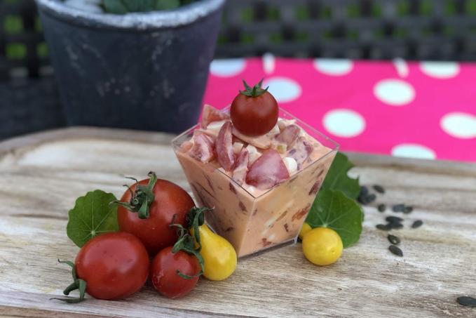 RAJČATOVÝ SALÁT!! LOW CARB Dieta!