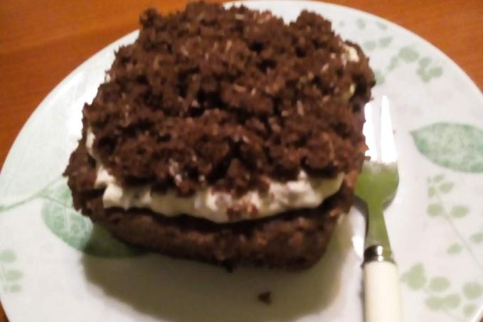 Mugcake Krteček - nízkosacharidový Krtkův dort