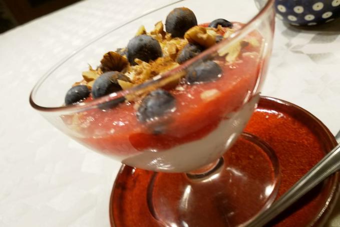 Stracciatella - tvarohový dezert LC