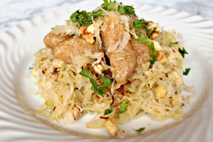 BATÁTOVÉ ŠÚĽANCE S VEGAN STRAPAČKOVOU ZMESOU