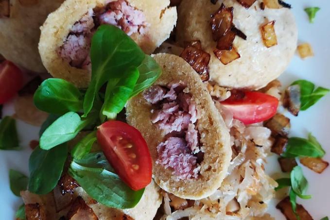 Knedlíky plněné uzeným - LC