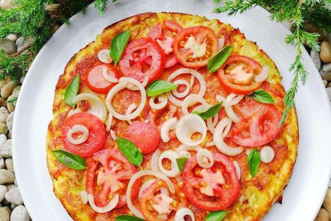 Cuketový koláč s kápiou a slaninkou - LC