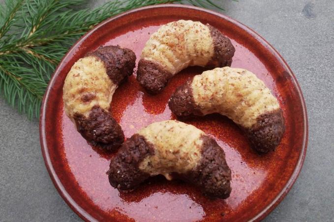 Mandlové rohlíčky