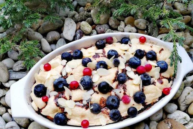 Pečený tvaroh zo snehovou perinkou - LC