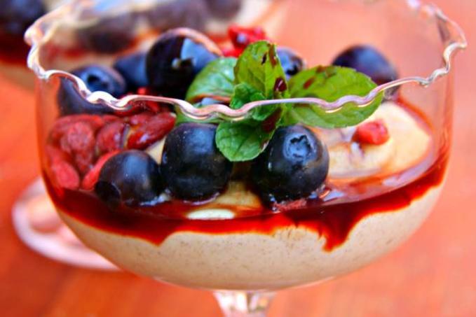 Jáhlový dezert s mascarpone (od 1 roku)