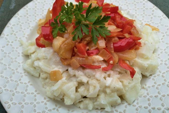 Květušky - halušky s brynzou - low carb