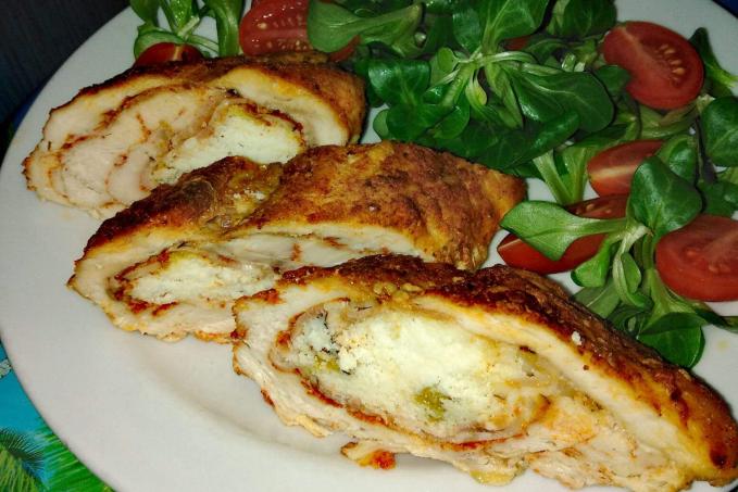 Kuřecí maso plněné bryndzou - LC