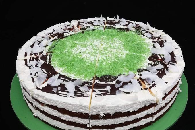 Čokoládovokokosový dort - LC