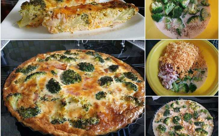 QUICHE Z BROKOLICE A ČEDARU - LC