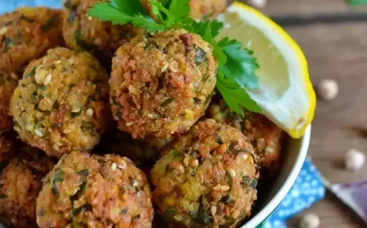 Cizrnový falafel