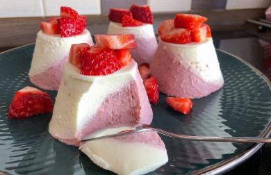 Dvoubarevná panna cotta - LC