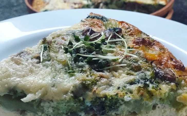 Brokolicový "QUICHE" bez těsta