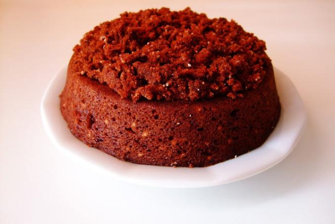 Krtkův mini dort z mikrovlnky