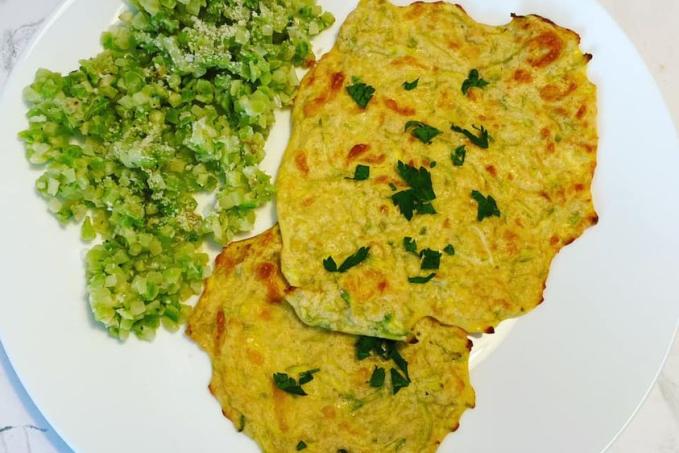 Cuketové placky s brokolicí - LC