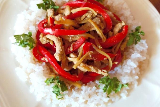 Vepřové stir-fry - LC