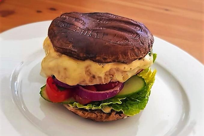 Portobello krůtí burger