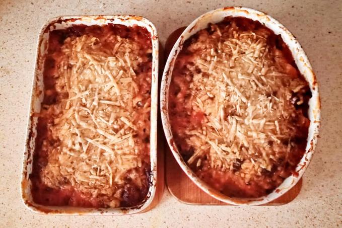 Špagetová dýně s boloňským ragú - LC