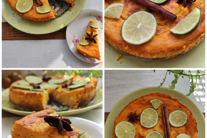 Podzimní dýňový cheesecake - LC