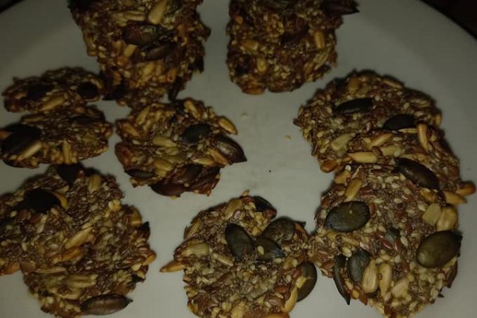 Semínkové slané sušenky - LC