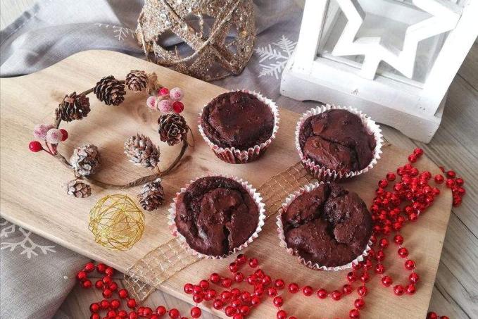 PERNÍKOVÉ MUFFINY bez mouky