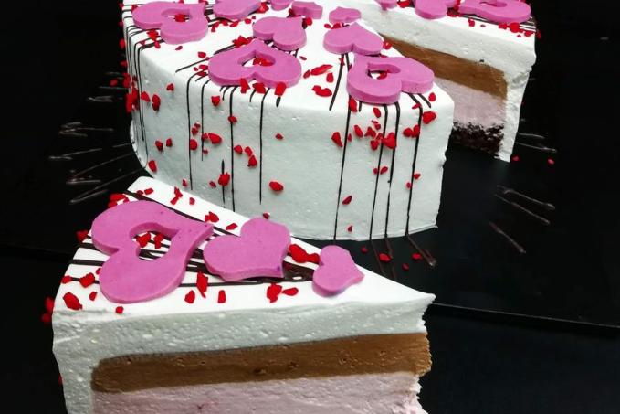 Valentýnský dort - LC