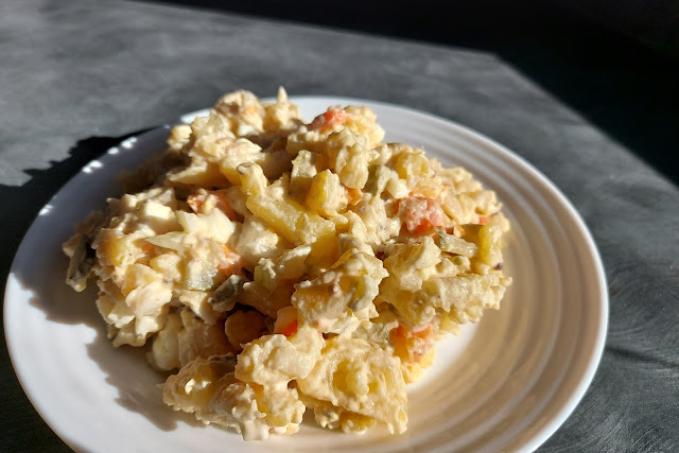 Odlehčený bramborový salát