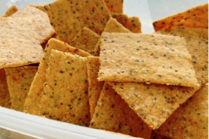 Chipsy z mandlové mouky - LC