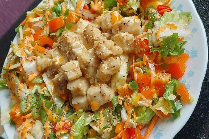 Rybí kostky naložené v česneku - LC