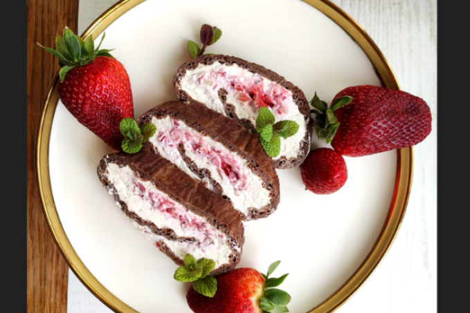 Jahodová roláda - LC