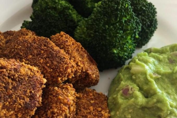 Rybí Kousky v Mandlovo – Arašídové Krustě