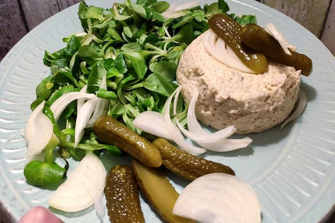 Škvarková pomazánka