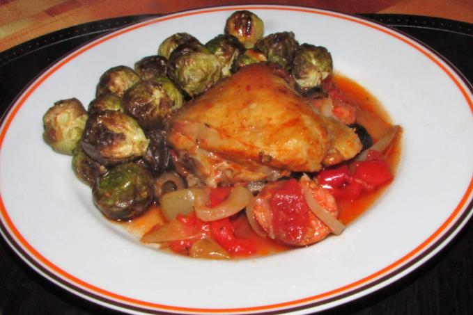 KUŘE PO BASKICKU S KAPUSTIČKAMI - LC