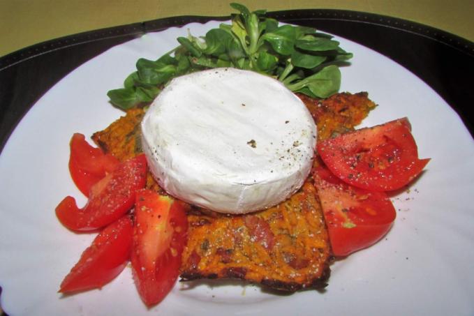 ZELENINOVÁ PLACKA S HERMELÍNEM