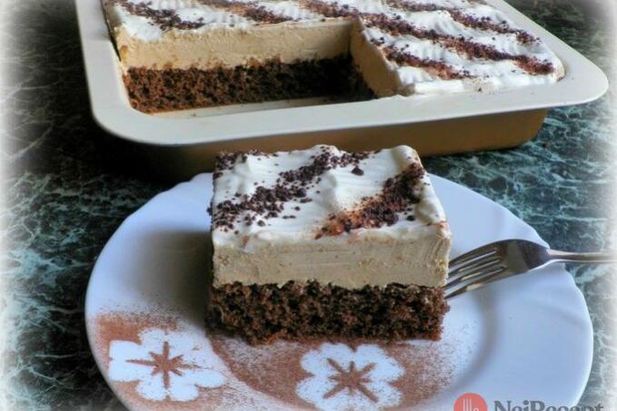 Mocca řezy se zakysankou